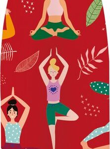 EasyLife Thermosfles Roestvrij Staal Drinkfles 500ML YOGA