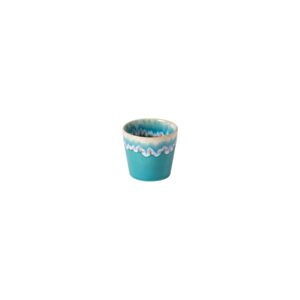 Costa Nova - servies - espresso kop - Grespresso turquoise - 6 stuk 9 cl