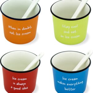 set/4 ijsbeker 25 cl m/lepel Habana line