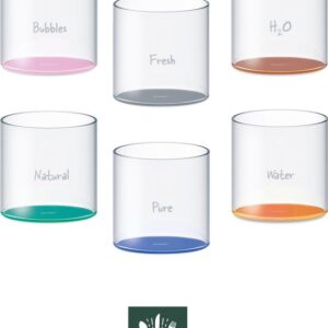 Waterglazen set van 6 25 cl colors Monterey line